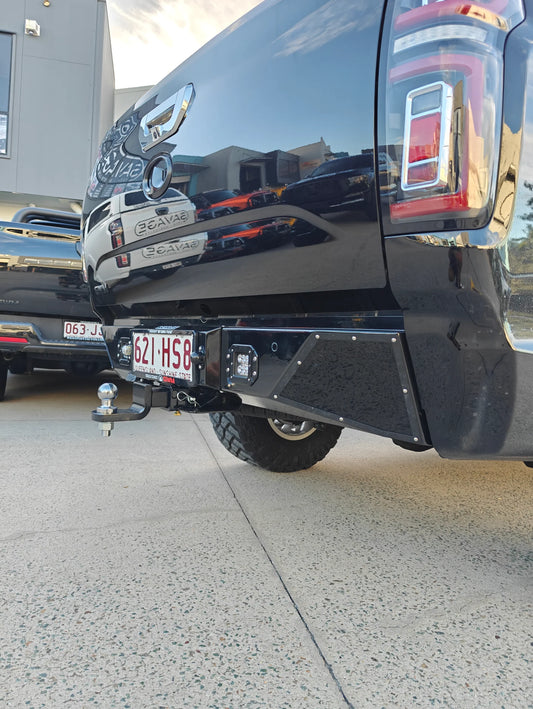 GWM CANNON SAVAGE VERT REAR BAR WITH TOWBAR