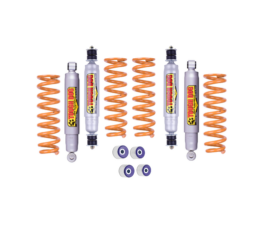 GU Patrol Wagon S2-5 (Y61) 04/2000-2015 50mm Lift Kit with Tough Dog Foam Cell Shocks