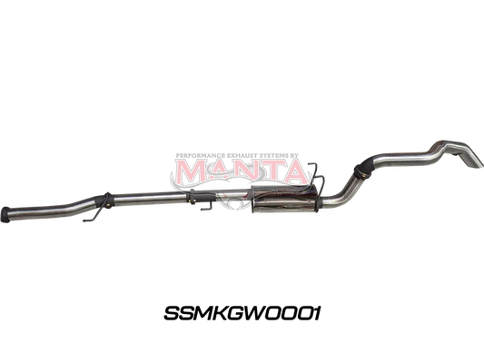 MANTA STAINLESS TANK 300 WAGON 3IN CAT BACK SYSTEM