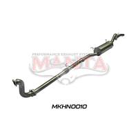 Holden RG Colorado non DPF 3" Manta Exhaust