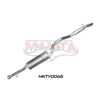 Toyota Hilux N70 2.5" Manta Exhaust
